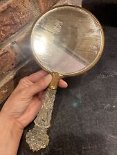 Espelho de mão antigo corte art déco cristal vaidade - COMO ESTÁ veja fotos! comprar usado  Enviando para Brazil