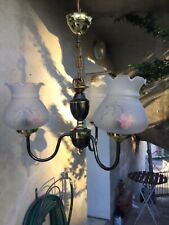 Lampe suspension laiton d'occasion  Bagnols-sur-Cèze