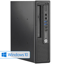 PC Computer Mini Desktop Fisso Ricondizionato HP i5 Ram 16GB SSD 240 Windows 10 usato  Valva