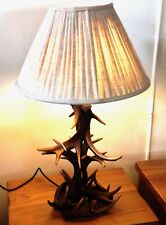 Antler lamp table for sale  WAKEFIELD