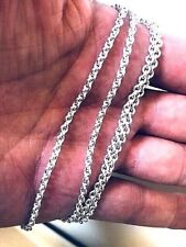 Rolo sterling chain for sale  Matawan