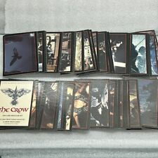 Juego completo de 100 tarjetas coleccionables de la película oficial de 1994 de The Crow de Brandon Lee segunda mano  Embacar hacia Argentina