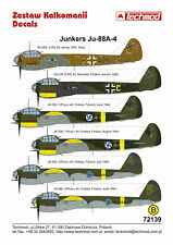 JUNKERS Ju-88A-4 - 1942-44 - 72139 - decals na sprzedaż  PL