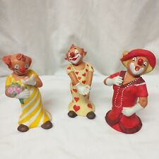Clown figures set for sale  SOUTHEND-ON-SEA
