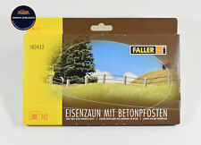 Faller H0 - Bausatz "Eisenzaun mit Betonpfosten" - Art.-Nr. 180432 // AH 879 gebraucht kaufen  Kerpen