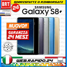 SAMSUNG GALAXY S8 PLUS 64GB SM-G955F NUOVO! ARGENTO NERO BLU GARANZIA ITALIA na sprzedaż  Wysyłka do Poland