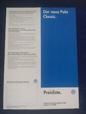 Polo preisliste 12 gebraucht kaufen  Vechta