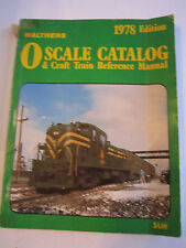 Walthers 1978 - catálogo a escala O y manual de referencia de tren artesanal - bañera nueva  segunda mano  Embacar hacia Mexico