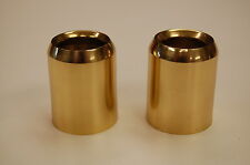 Pair polished brass for sale  Pound Ridge