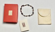 James Avery Retired 14k & Sterling Cross Bracelet  17.4 g With Gift Box, used for sale  New Braunfels