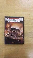 Maximum overdrive dvd for sale  Canton