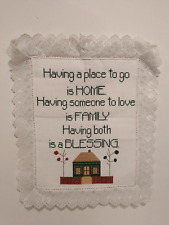 Heritage lace saying for sale  Eastlake
