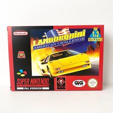 Lamborghini: American Challenge + Caixa, Inserção, Manual CIB - SNES - Testado comprar usado  Enviando para Brazil