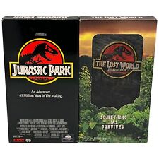 Usado, Conjunto Jurassic Park VHS Jurassic Park & The Lost World 2 lote de fita cassete comprar usado  Enviando para Brazil