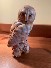 Wooden barn owl for sale  Shipping to Ireland