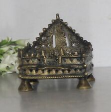 Cama De Bronze Antigo Antiguidade tudo o que Deus Krishna, Laxmi singhasan Templo venerar Decoração comprar usado  Enviando para Brazil