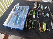 26 Salt Water Fishing  Lures Rapala Huskyierk 2 Bomber Bjwm5 Super Rogue ⁰smlth , used for sale  Shipping to South Africa