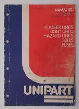 Unipart lighting catalogue for sale  BURY ST. EDMUNDS