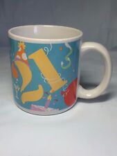 HAPPY 21st. BIRTHDAY Celebration Party Coffee Tea Cup Mug  for sale  Waterford