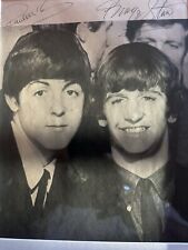 Beatles autographed picture for sale  Kiowa