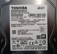 Toshiba DT01ACA050 (HDKPC01D0A05 S) AAD AA21 500gb FW: 810 3.5 "disco duro Sata segunda mano  Embacar hacia Argentina