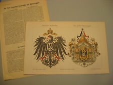 Kaiserwappen reichsadler flagg gebraucht kaufen  Uetze