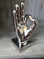 Mirrored hand signing for sale  BOLTON