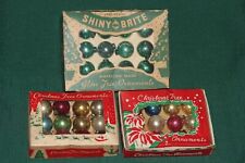 Vintage Christmas Ornaments Lot Mercury Glass Shiny Brite Japan Feather Tree USA for sale  Long Beach
