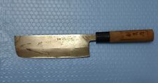 Cuchillo de cocina japonés Usaba de acero al carbono 300 mm. segunda mano  Embacar hacia Argentina