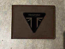Triumph motorcycle wallet for sale  ARUNDEL