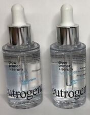 ⭐ LOTE DE 2⭐ Neutrogena Hydro Boost Glow Primer & Serum ~Ácido hialurônico 1 Oz Ea., usado comprar usado  Enviando para Brazil