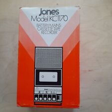 Vintage jones cassette for sale  CANTERBURY