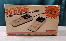 Mini jogo de TV Radotin Tele-Sports Radofin Vintage 4 jogos eletrônicos de ação comprar usado  Enviando para Brazil