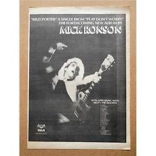 Mick ronson billy for sale  Shipping to Ireland