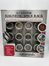 Kamenstein 12 Canister Magnetic Spice Rack for sale  Shipping to South Africa