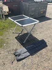 HiGear Elite Double Aluminium Camping Table. Used - Free Uk Postings for sale  Shipping to South Africa