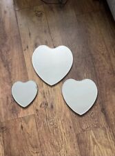 Set heart shaped for sale  GLASGOW