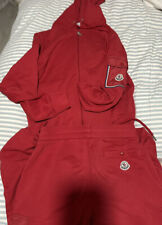 Moncler red sweat for sale  HORNCHURCH