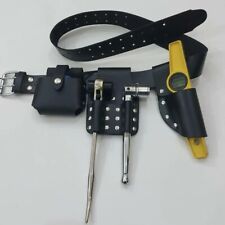 Leather tool belt for sale  Shipping to Ireland