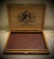 Caja de joyería artesanal - caja de cigarros con parte inferior grasa vintage segunda mano  Embacar hacia Argentina