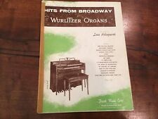 1950s wurlitzer organ for sale  Blanco