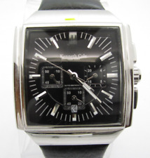 Reloj redondo analógico de cuarzo cronógrafo WR para hombre Kenneth Cole New York esfera 39 mm (G563) segunda mano  Embacar hacia Argentina