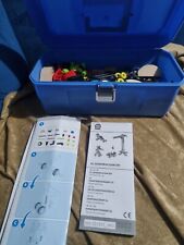 Juego de construcción de madera para niños en caja de plástico para juegos junior juguete ladrillos construcción segunda mano  Embacar hacia Argentina