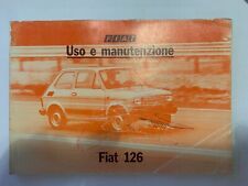 Fiat 126 manuale usato  Sciacca