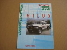 Catalogue brochure toyota d'occasion  France