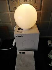 IKEA FADO Table Desk Bedside Lightening Light Round Cosy Mood Lamp White 17 cm for sale  Shipping to South Africa