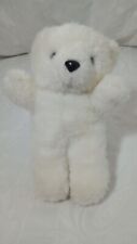 White Teddy Bear Plush Stuffed Animal 100% Acrylic New Marketing Concepts 9.5" for sale  Shipping to South Africa