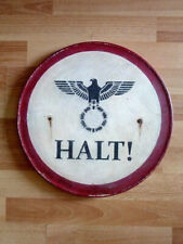 Panneau allemand / German road sign - type WW2 : HALT ! d'occasion  Échillais