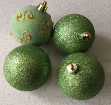Green glittery christmas for sale  STANLEY