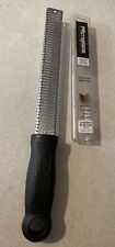 Used, Microplane Classic Zester/ Grater Black Handle Barely Used with Blade Guard USA for sale  Shipping to South Africa